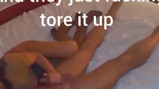 'I told you I was a slut'-Cheating wife tells husband all about MFM threesome she had when she was out of town- part two