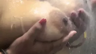 Bathing sister-in-law