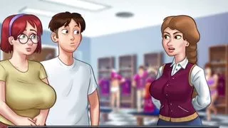 Summertime saga hot sex with teen bitches