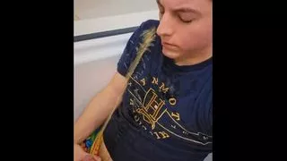 Yellow piss in my mouth ????