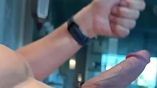 Boxing a cock, cockbusting