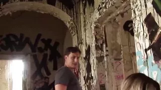 Tattooed Chick with Amazing Skills Fucking on a Secret Location