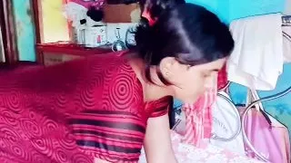 18 Years old Big Boobs Beautiful Desi Girl Fucked by Guy in Hindi Audio