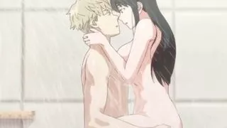 Should I wash your back? First Sex under the shower with my Stepsis - Hentai Uncensored