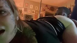 Cute TS gets rimmed Dirty Talking to Bigdaddy8inchz