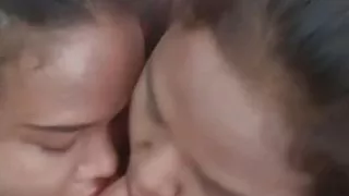 Threesome Blowjob with Asian Girl Sexy