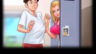 Horny Girfriend fucked in school