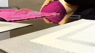 Office girl saying boss request the parmocion