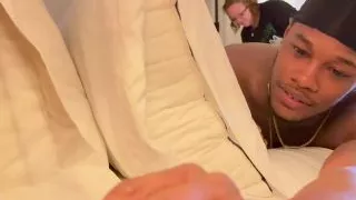 Bigdaddykj: Married Masseuse Sucks Big Daddy's Big Black Dick