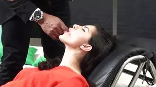 Big black cock -Destroy her teeny pussy