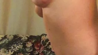 Milf home alone finger banging to explosion