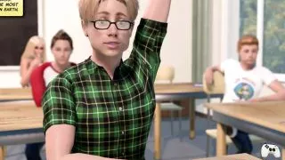 The teacher sucks and fucks her beautiful student