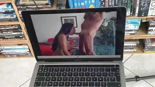 This sexy slut gets rammed by older man after sucking dick