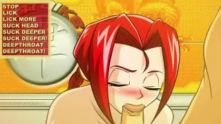 Deep Throat & Sloppy Blowjob - A Naughty Slut in Action