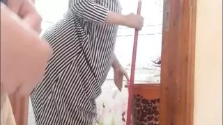 Housekeeping the worker and very sexy cute girl very nice sexy girl