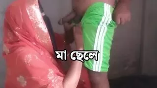 Beautiful sexy stepmom is being sexually satisfied by her stepson - Bangla clear audio