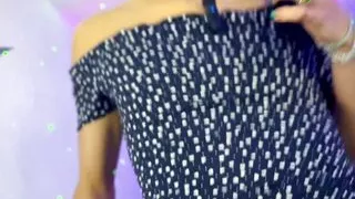 Purple Stockings with Big Cum