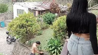 My roommate helps me with my horniness, fucks me really hard - Porn in Spanish