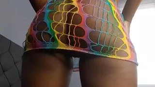 Cum Jack off to This Ebony Ass