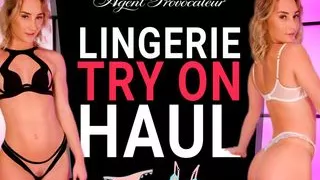 Agent Provocateur Lingerie Try On - Hannahjames710