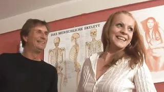 Cheating in Germany with a redhead whore with small tits