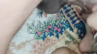 Desi High Class Beautiful Bhabhi Black Saree Amazing Figure Hot Romance and Fucked