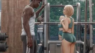 Emma Episode 3: I'm an Unfaithful Slut, Cuckolding My Husband at the Gym with a Monster BBC - Dobermanstudio