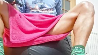 Hotsportfit's Intense Cock Vibrator Session - Loud Moaning & Explosive Cumshot!