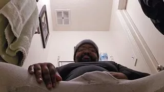 Black Nuts in Bathroom After Work