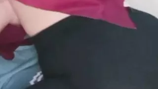 Fucking the hijab teacher with a crot in the mouth