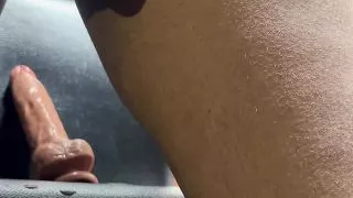 Riding gunshot closeup