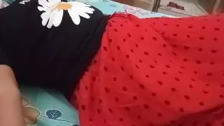 Huge Boobs Big Ass Bhabhi Maan Undressed by Devar and HARD FUCKED.