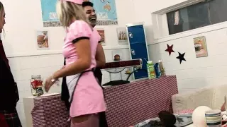 Alexis May And Charlee Chase In Double Penetration Anal Foursome