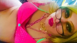 CD Krissy Sweets going blonde in high heels needing your  big thick shaft deep inside her