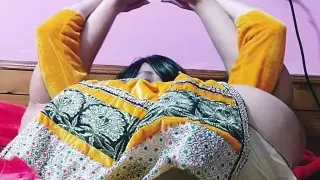 Wife in Live Streem making love to husband