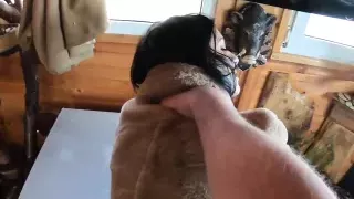 Cheating Wife -friend Cums Inside Her Hairy Pussy 227