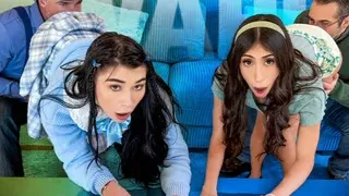 Delilah and Sona Learn the Power of Erotica from Their Stepfathers