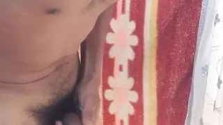 Hair Black Big Cock Indian Man Handjob Fuck Standing