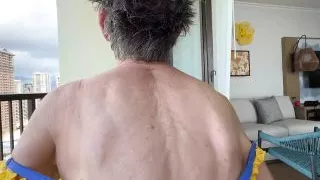 I Rolled Out My Yoga Mat on My Hotel Balcony and Had Fun