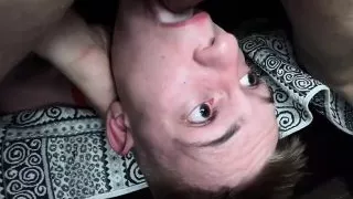 BDSM Bondage Hard Sex and Cum in Deepthoat