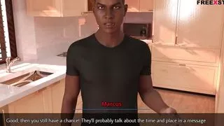 Dreams of Desire - Alex Shaking His Hard Dick by Watching His Landlady's Nude Yoga Poses