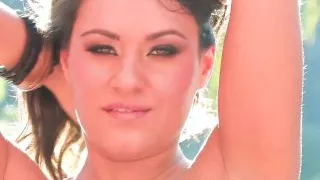 Charley shows off her sexy body