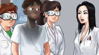 New  desi bhabi  make seen in summertime saga