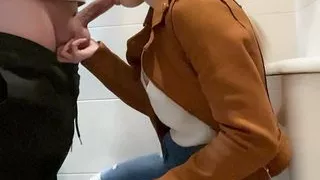 My Boyfriend Invites Me To Dinner And Then Fucks My Ass In The Restaurant Bathroom