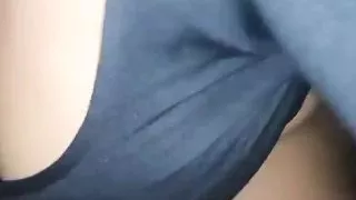 Big boob aunty plays with jerky until she squirts