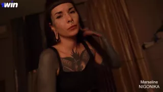 Night Suction From Tattooed Marseline On The Windowsill