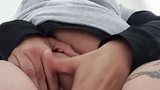 Hoe. at Work on the Phone.