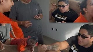 I Fuck The Daughter Of A Blind Man Next To Him, Semen Falls On Him And He Thought It Was Cream