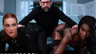 PURE TABOO Obedient Siri Dahl & Best Friend Ana Foxxx Submit To Controlling Husband