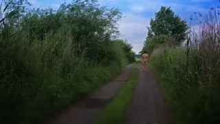 RiderCoxxx having outdoor fun and cumming over and over again